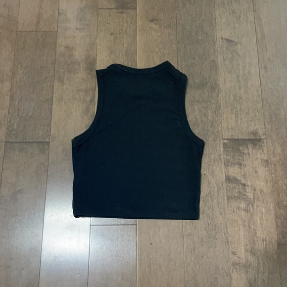 Ribbed crop top - Picture 4 of 4